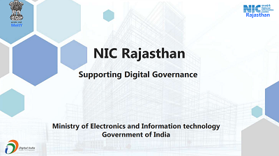 NIC Rajasthan - Supporting Digital Governance